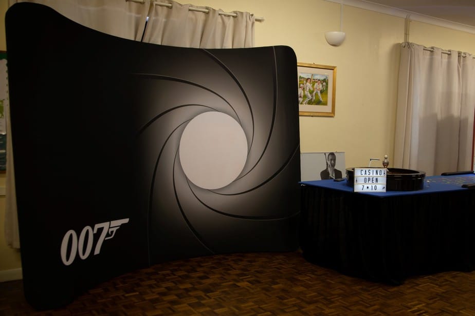 3m James Bond Banner